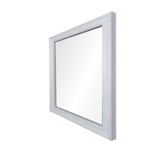 Load image into Gallery viewer, 24&quot; Wood Frame Mirror In White - 400800-24-M-WH