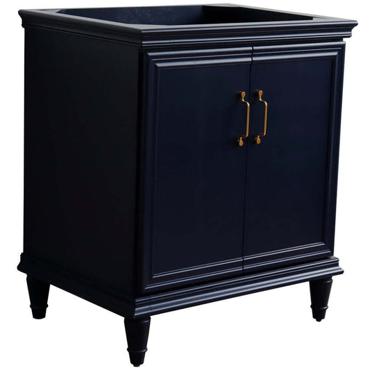 30" Single vanity in Blue finish- cabinet only - 400800-30-BU