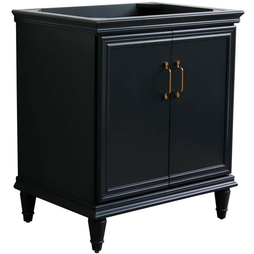 30" Single vanity in Dark Gray finish- Cabinet only - 400800-30-DG