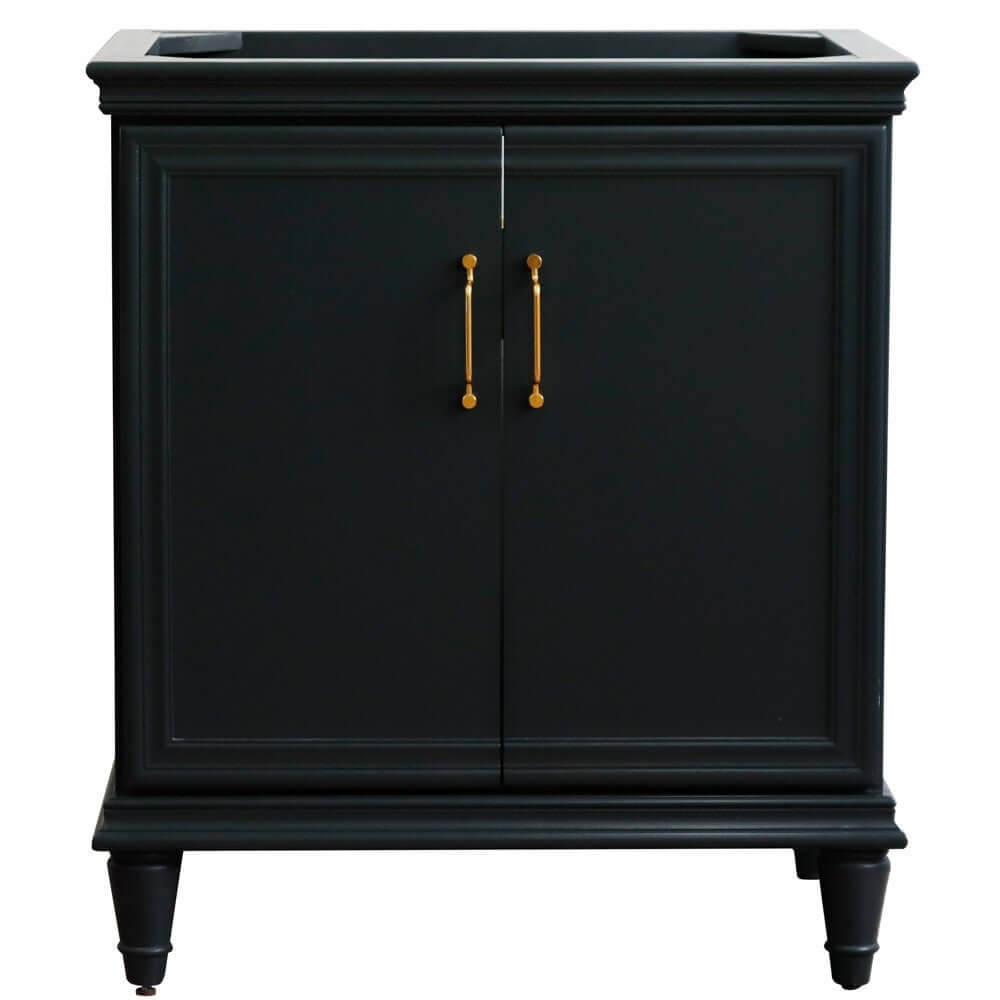 30" Single vanity in Dark Gray finish- Cabinet only - 400800-30-DG