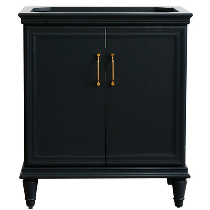 30" Single vanity in Dark Gray finish- Cabinet only - 400800-30-DG