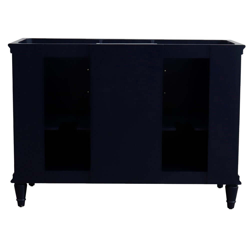 48" Double vanity in Blue finish- cabinet only - 400800-48D-BU