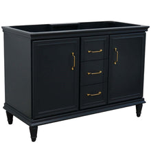 Load image into Gallery viewer, 48&quot; Double  vanity in Dark Gray- cabinet only - 400800-48D-DG