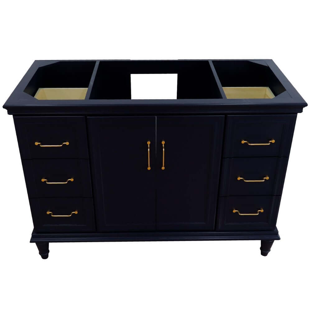 48" Single vanity in Blue finish- cabinet only - 400800-48S-BU