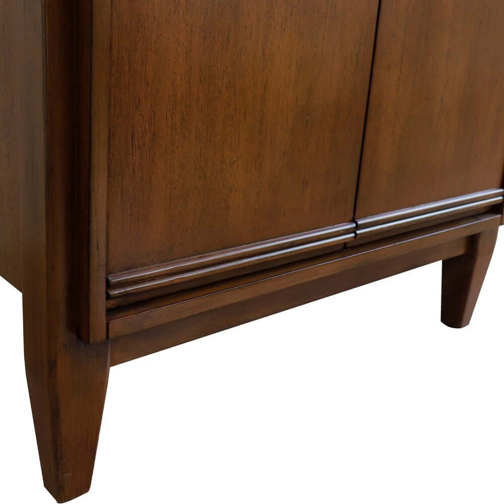 24" Single sink vanity in Walnut finish - cabinet only - 400901-24-WA