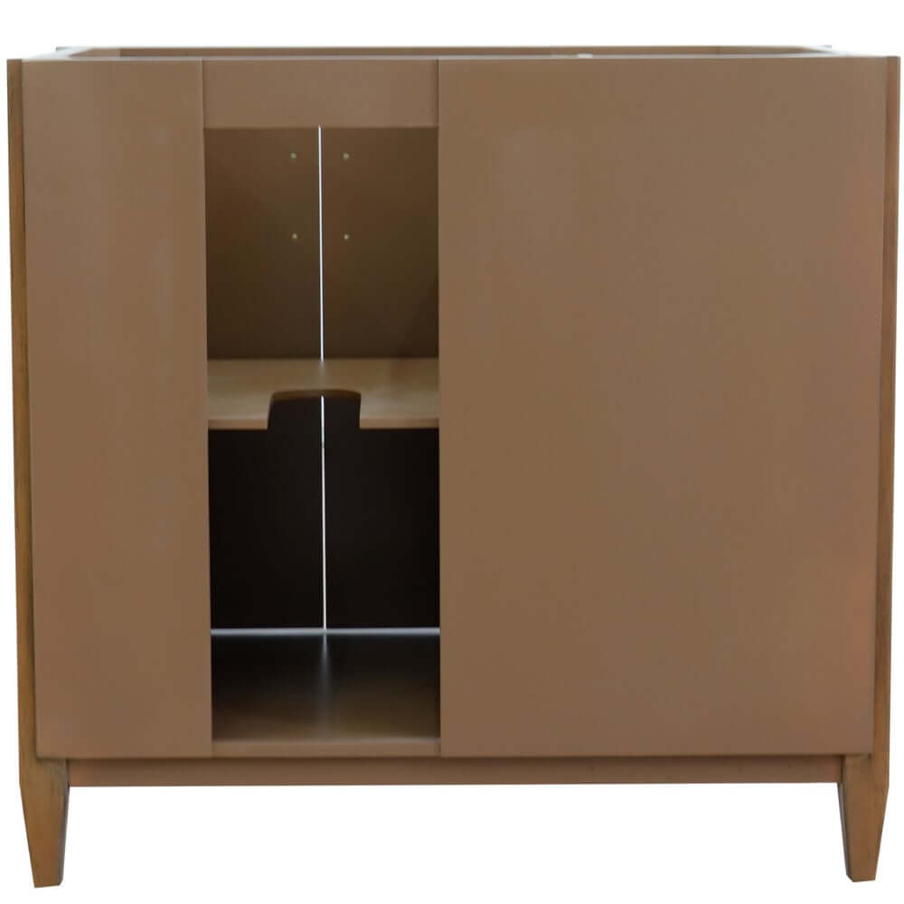 36" Single sink vanity in Walnut finish - Right door- Cabinet only - 400901-36R-WA