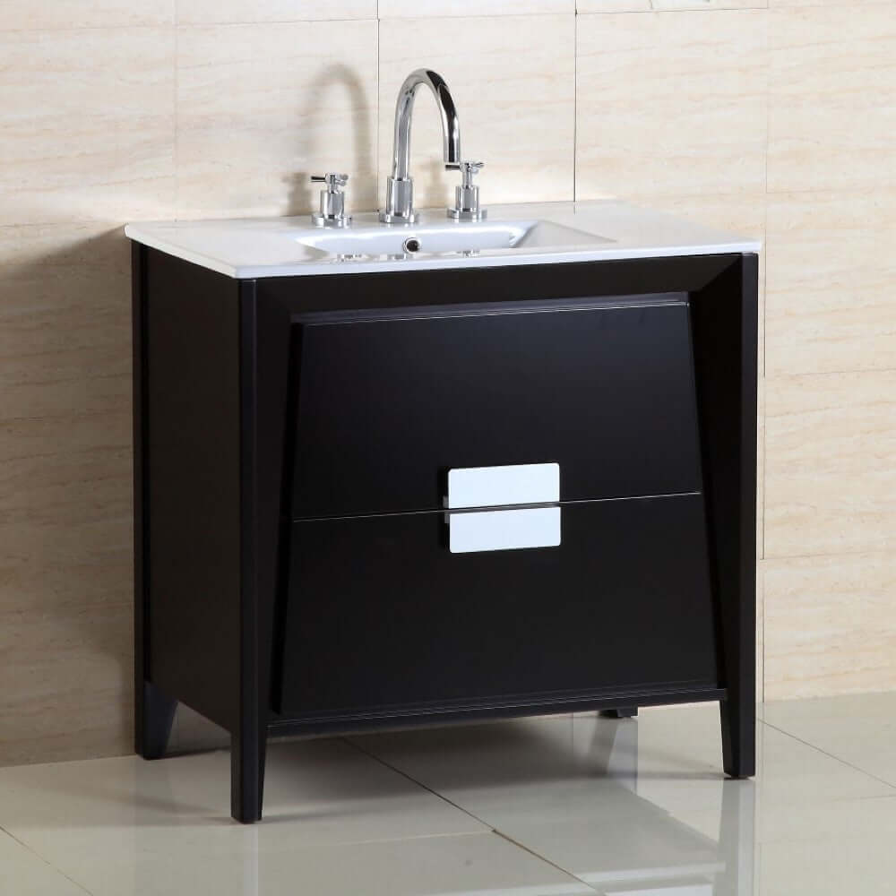 36-inch Single sink vanity - 500410-ES-WH-36