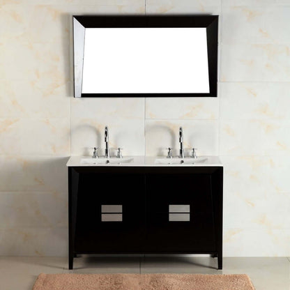 48-inch Double sink vanity - 500410-ES-WH-48D