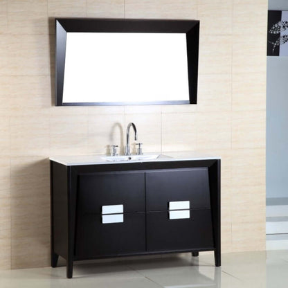 48-inch Single sink vanity - 500410-ES-WH-48S