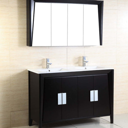 48-inch Double sink vanity - 500410D-ES-WH-48D