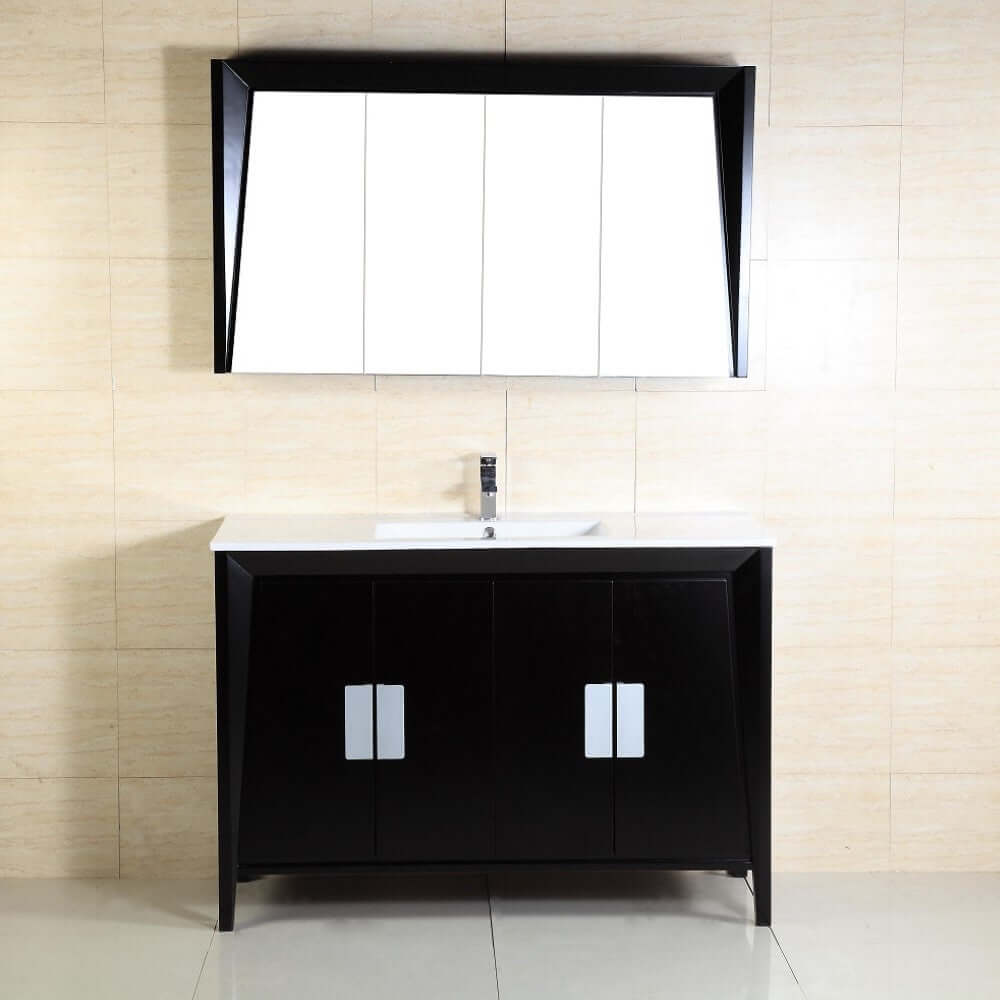 48-inch Single sink vanity - 500410D-ES-WH-48S