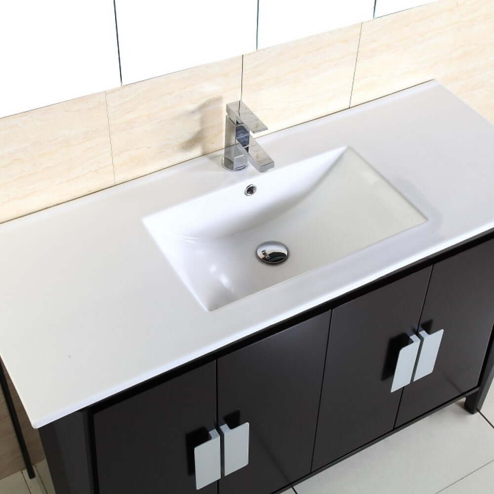 48-inch Single sink vanity - 500410D-ES-WH-48S