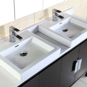 60-inch Double sink vanity - 500410D-ES-WH-60D