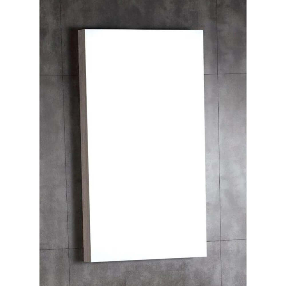 18 in. Wood framed mirror - 500821-18-MIR