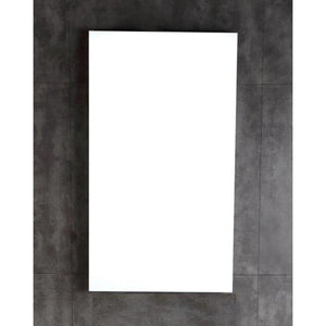 18 in. Wood framed mirror - 500821-18-MIR