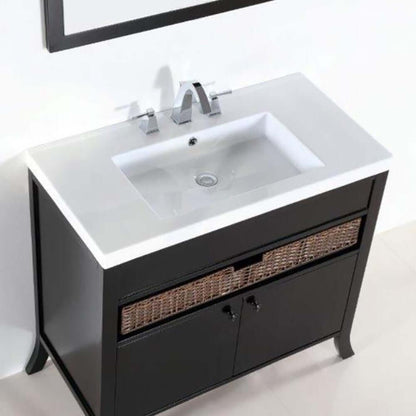 36 in. Single sink vanity - 500823A-36