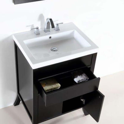 24 in. Single sink vanity - 500823B-24