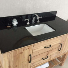 Load image into Gallery viewer, 48 in Single sink vanity-solid fir-natural - 6004-48-NL-BG