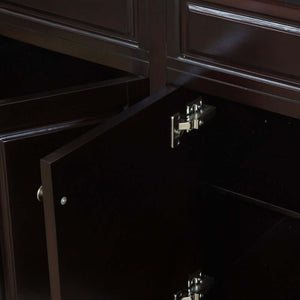 62 in Double sink vanity-dark mahogany - 603215-62DM-BG