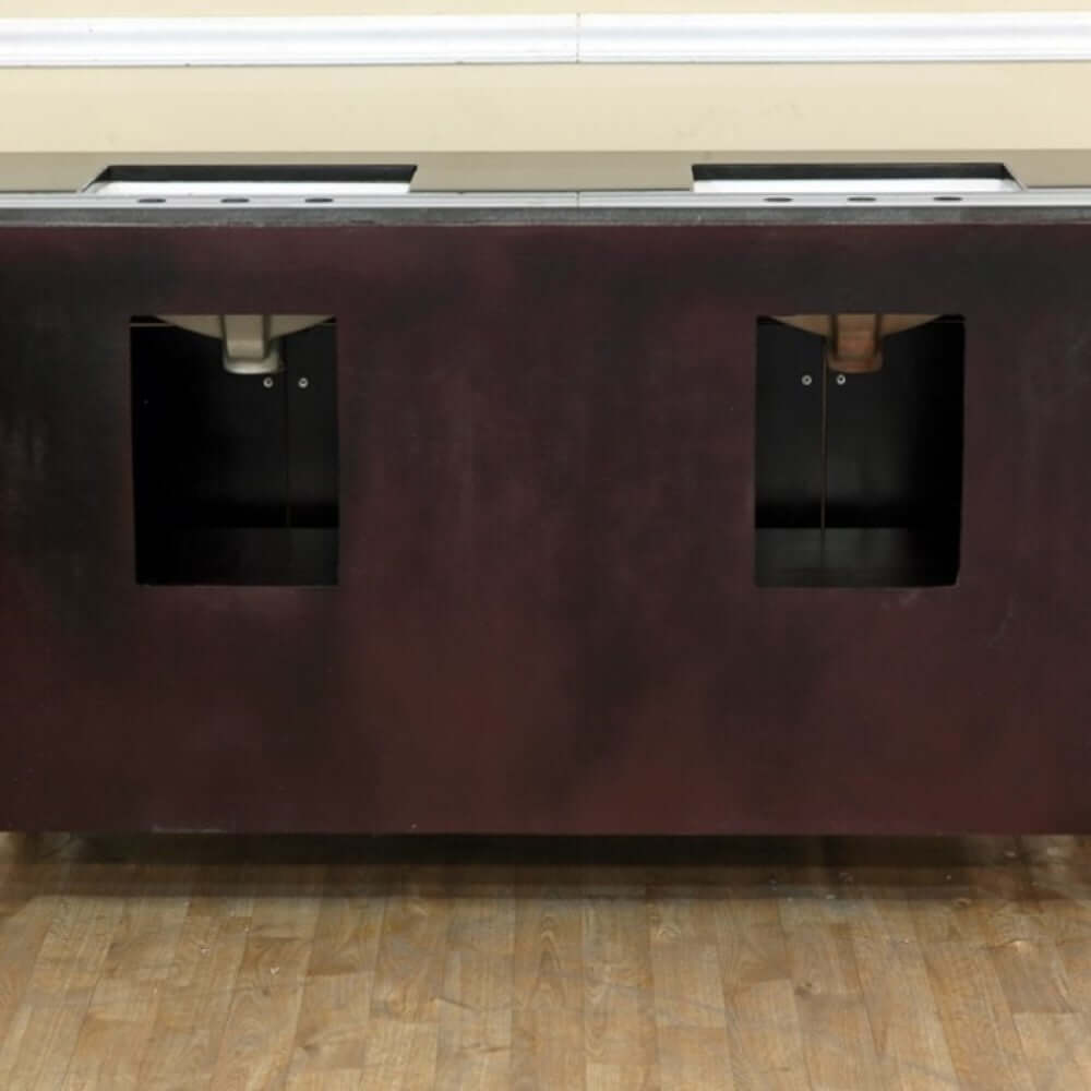 62 in Double sink vanity-dark mahogany - 603215-62DM-BG