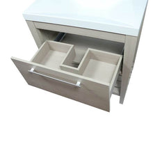 Load image into Gallery viewer, 31.5&quot; Single Sink Vanity In Light Gray Finish with White Ceramic Top - 804353V-EP