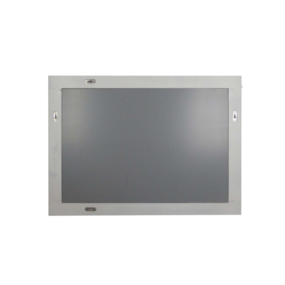 23" Wood Frame Mirror in L/Gray - 800600-23-M-LG