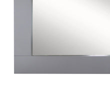 Load image into Gallery viewer, 23&quot; Wood Frame Mirror in L/Gray - 800600-23-M-LG