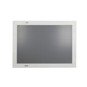 23" Wood Frame Mirror in White - 800600-23-M-WH
