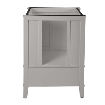 25" Single Vanity In L/Gray With Quartz Top - 800631-25-LG