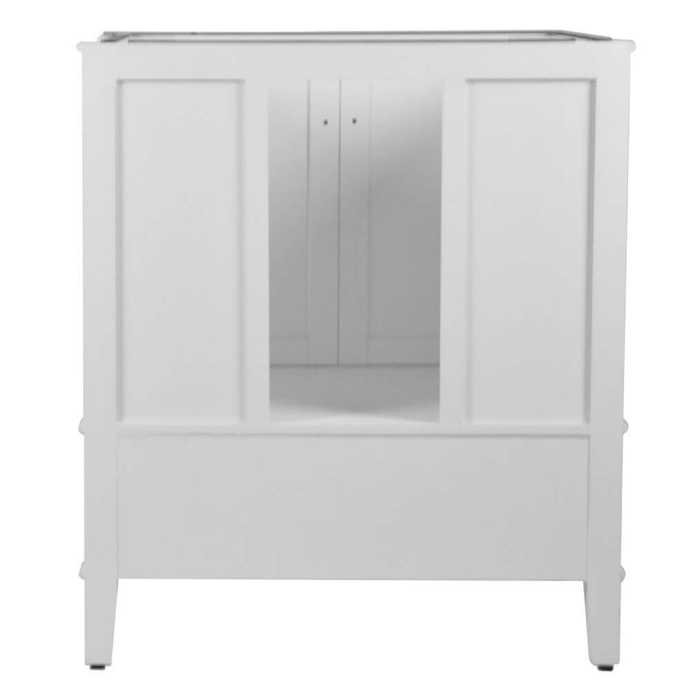 31" Single Vanity In White With Quartz Top - 800631-31-WH