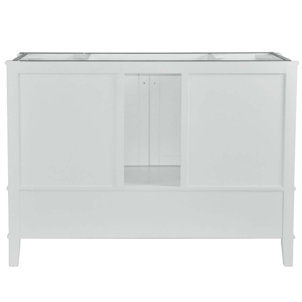 49" Single Vanity In White With Quartz Top - 800631-49S-WH