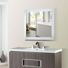 Load image into Gallery viewer, 30 in. Rectangular LED Bordered Illuminated Mirror with Bluetooth Speakers - 801071-M-30