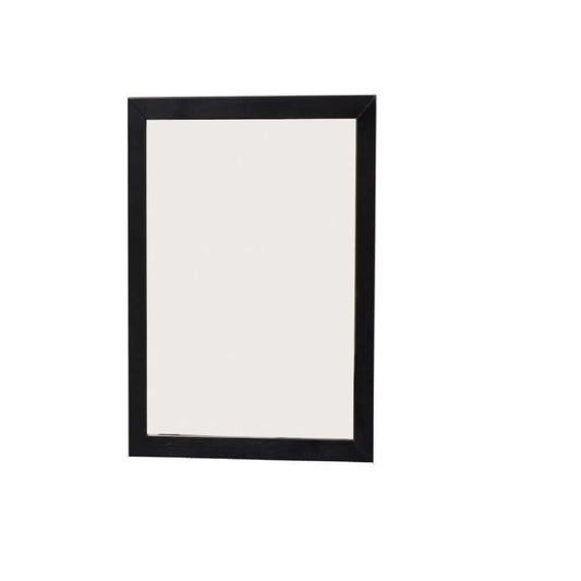 24 in. Black Oak Mirror - 804375-MIR-24-BL