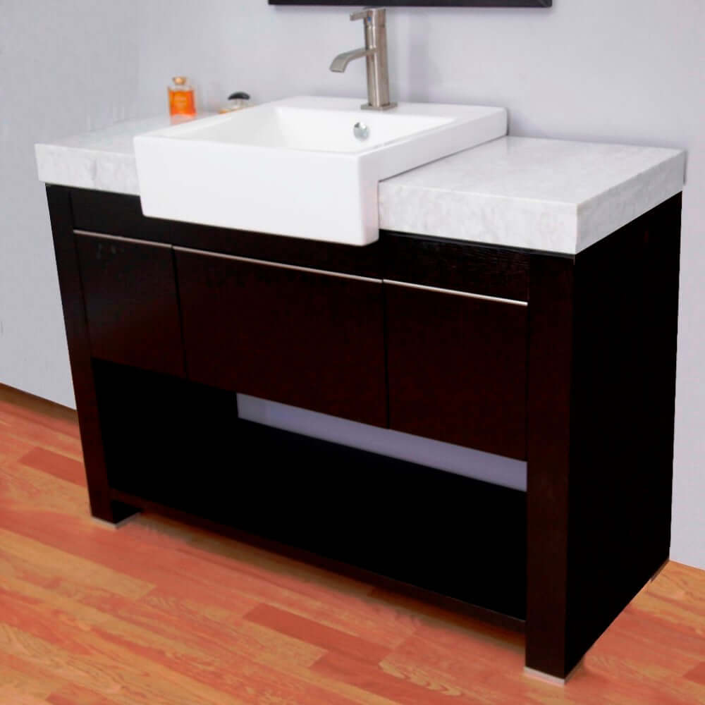 48 in. Single sink vanity - 804375A-48-BL