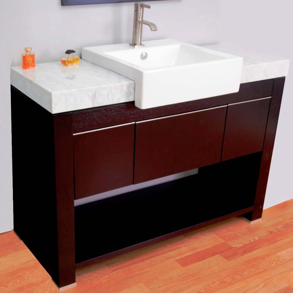 48 in. Single sink vanity - 804375A-48-BL