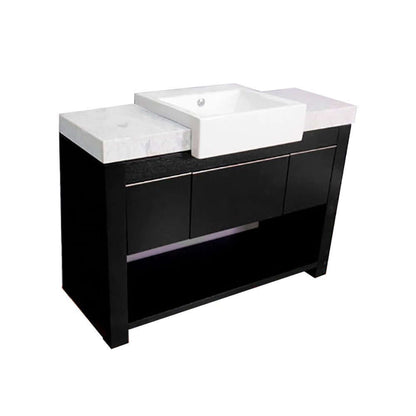 48 in. Single sink vanity - 804375A-48-BL