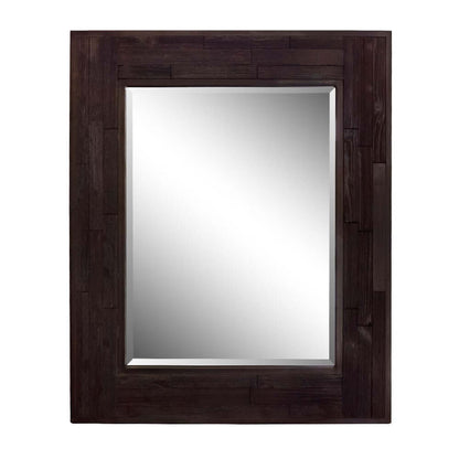 29 in. Rectangle Wood Frame Mirror - 808208-M