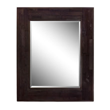 Load image into Gallery viewer, 29 in. Rectangle Wood Frame Mirror - 808208-M