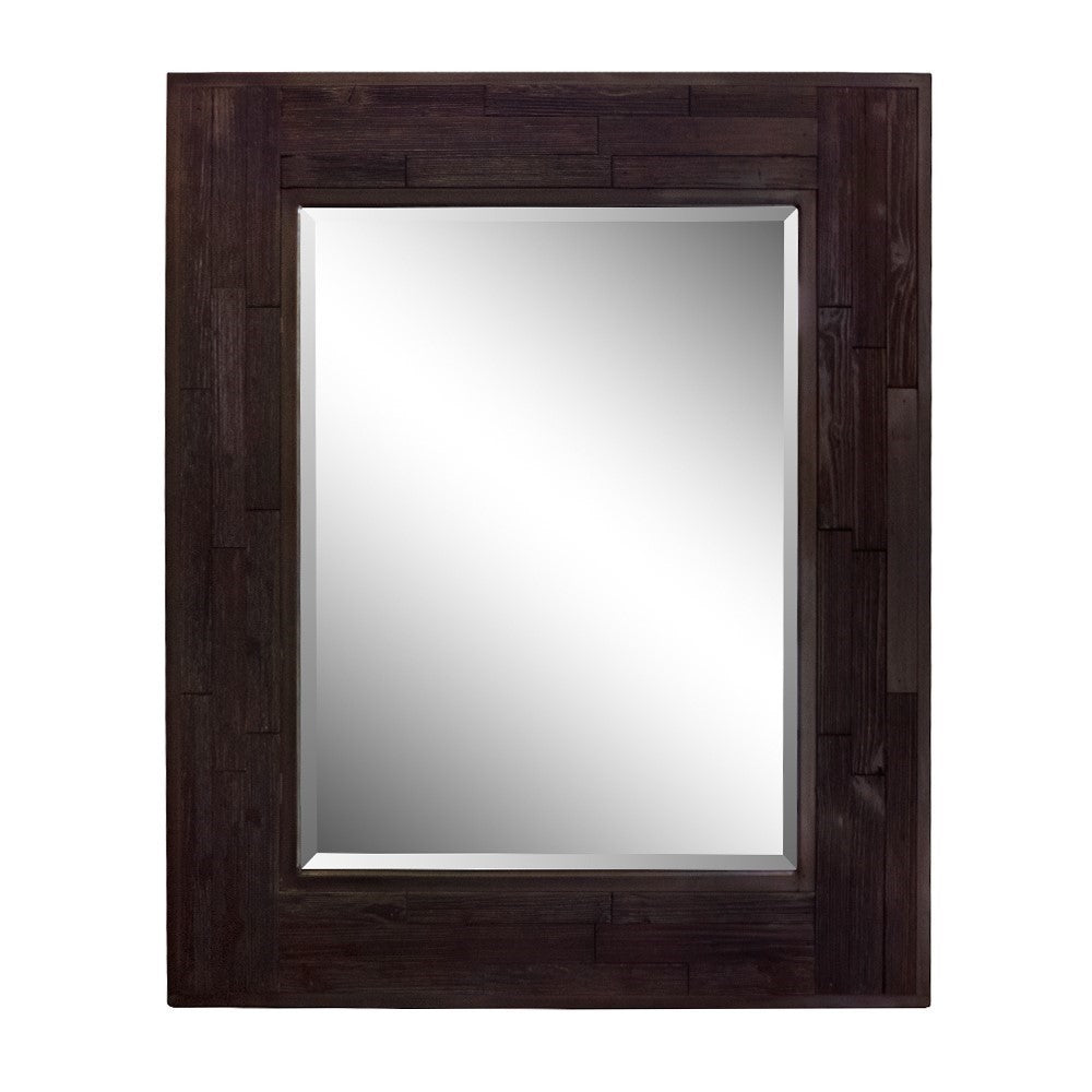 29 in. Rectangle Wood Frame Mirror - 808208-M
