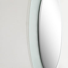 Load image into Gallery viewer, 23 in. Oval Frosted Frame Mirror - 808301-M