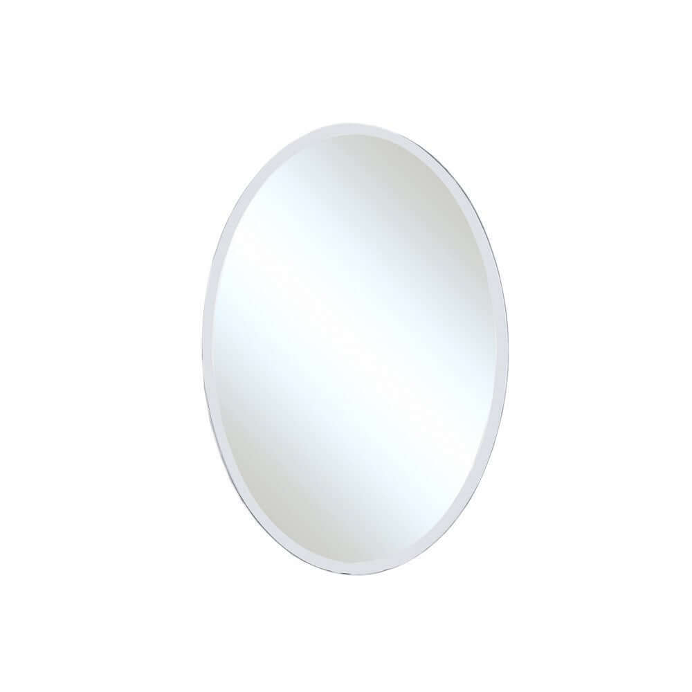 Oval Frameless Mirror - 808313-M