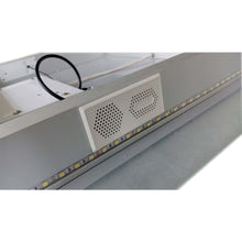 Load image into Gallery viewer, 24 in. Rectangular LED Bordered Illuminated Mirror with Bluetooth Speakers - 808454-M-24