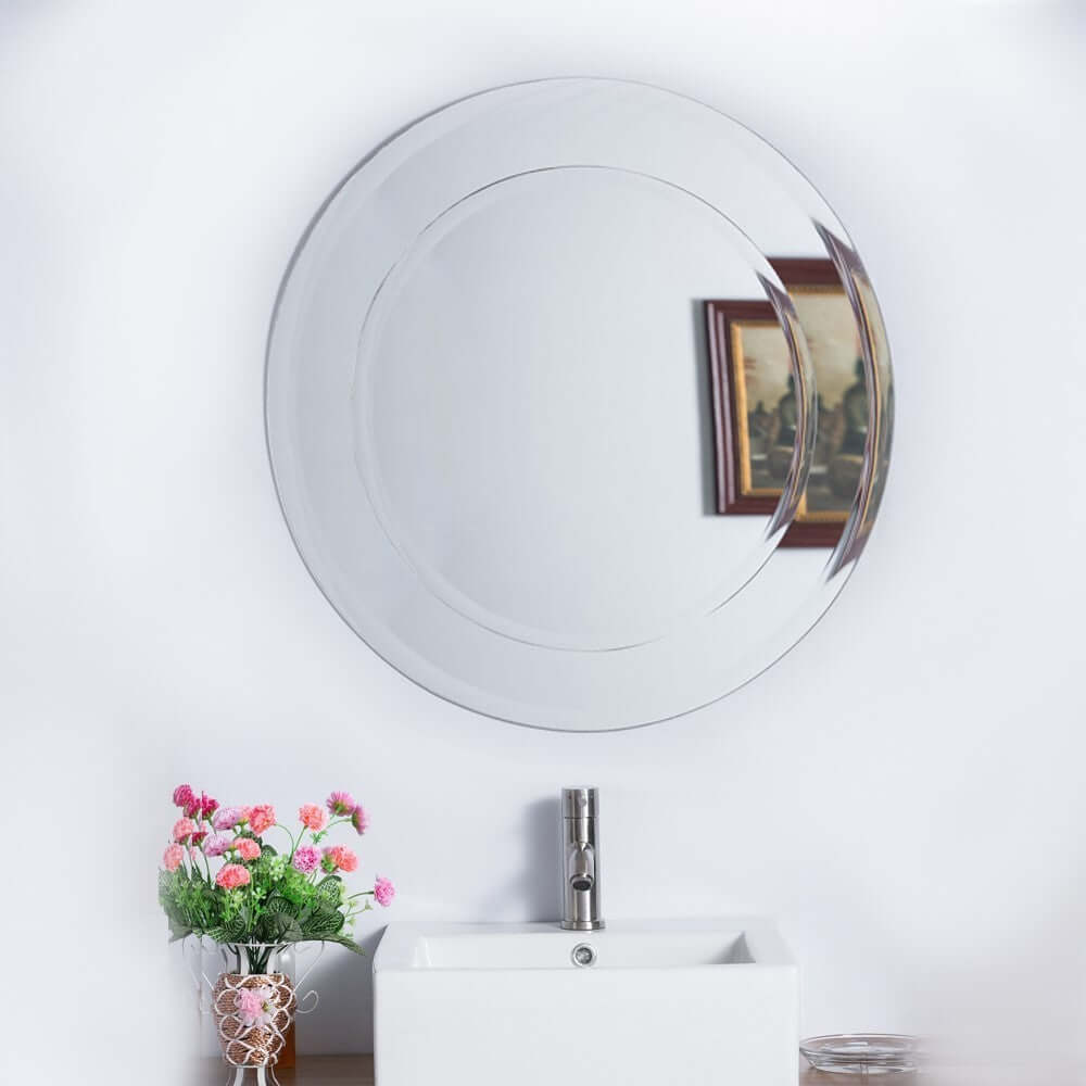 Round Frameless Mirror - 808999C-M