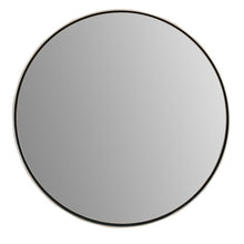 Load image into Gallery viewer, Round Metal Frame Mirror in Brushed Silver - 8831-24SL