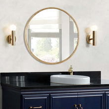 Load image into Gallery viewer, Round Metal Frame Mirror in Brushed Gold - 8831-30GD