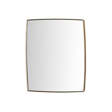 Load image into Gallery viewer, Rectangular Metal Frame Mirror in Brushed Gold - 8835B-24GD