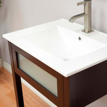 Load image into Gallery viewer, 24 in Single sink vanity-manufactured wood-espresso - 9000-24-ES