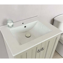 Load image into Gallery viewer, 24 in Single sink vanity-manufactured wood-light gray - 9002-24-LG-SET