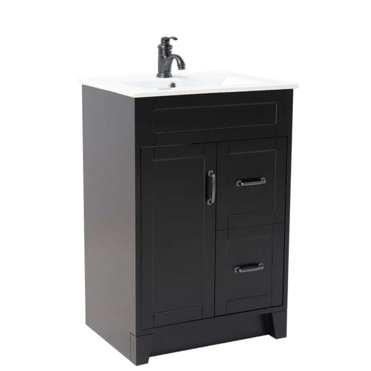 24 in Single sink vanity-manufactured wood-espresso - 9004-24-ES