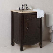 Load image into Gallery viewer, 24 in Single sink vanity-manufactured wood-sable walnut - 9010-24-SW-CM